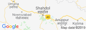 Shahdol map